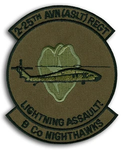 US Army 2nd Battalion 28th Aviation Regt Company B Nighthawks UH-60 Black Hawk - Picture 1 of 1