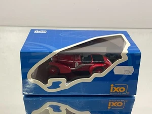 IXO LM1932 ALFA ROMEO 8C WINNER LE MANS 1932 #8 -RED 1:43- GOOD IN BOX - Picture 1 of 8