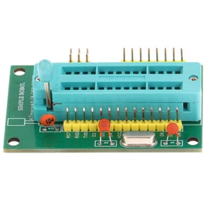 ATMEGA8 ATMEGA48 ATMEGA168 ATMEGA328P-PU DIP28 Programmer System Board - Picture 1 of 12