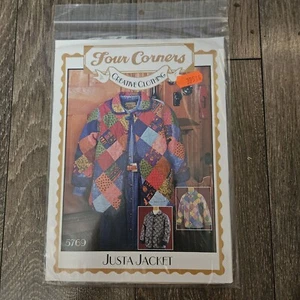 Justa Jacket #5769 Sewing Pattern ~ Four Corners  Designs-Creative Clothing-S-XL - Bild 1 von 4