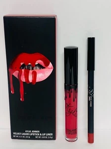 kylie cosmetics JORDY Lip Kit Velvet Liquid Lipstick & Lip Liner, Authentic - Picture 1 of 3