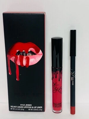 kylie cosmetics JORDY Lip Kit Velvet Liquid Lipstick & Lip Liner, Authentic - Image 1 of 3