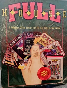 Full House Card Game A Collection Of Software For The Gambler In Your Home New - Picture 1 of 12