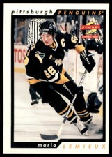 1996-97 Score Mario Lemieux Pittsburgh Penguins #6