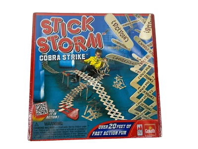 Stick Storm Cobra Strike Chain Reaction Game by Goliath Ages 7+ Brand NEW - Image 1 of 4