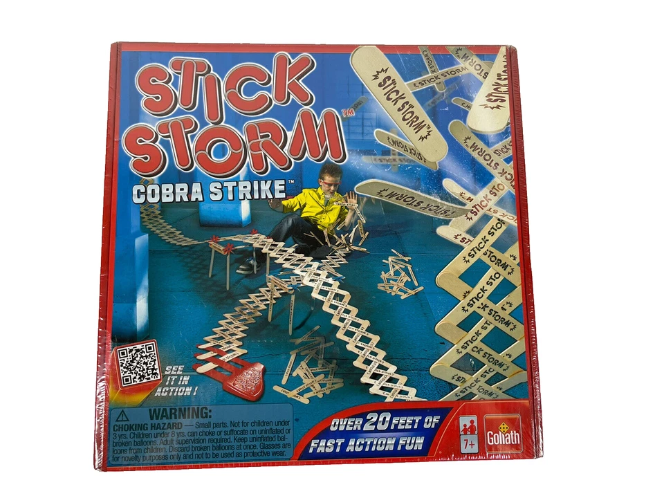 Stick Storm Cobra Strike Chain Reaction Game by Goliath Ages 7+ Brand NEW - Image 1 of 4