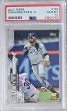 ⚾ Fernando TATIS JR PSA 10 *Gold Cup* 2020 Topps #168 2nd Year