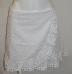 Lilly Pulitzer Ellia Eyelet Skort Resort White Ditsy Vine Eyelet Sz 12 NWT - Picture 1 of 9