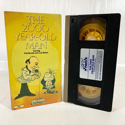The 2000 Year Old Man (VHS) 1984 Media Entertainment - Mel Brooks, Carl Reiner - Image 1 of 2
