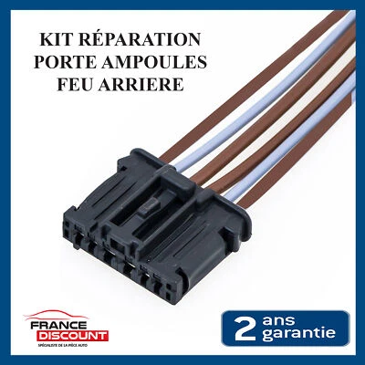KIT DE REPARATION FEUX ARRIERE PLATINE PORTE AMPOULES LAMPES pour FIAT SCUDO 2 - Photo 1/4