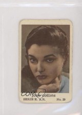 1954 Dutch Gum Serie E Joan Collins #29 f5h
