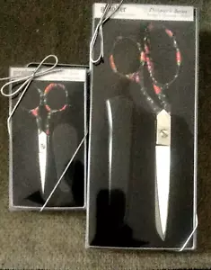 GINGHER DESIGNER SERIES EMBROIDERY/ DRESSMAKER SCISSORS PENELOPY 4" OR 8" NIB! - Picture 1 of 3