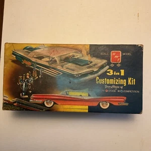 AMT 3 in 1 Customizing Kit 1959 Mercury # 139 Convertible BOX ONLY See Photos - Picture 1 of 5