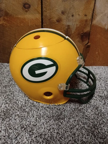 Vintage Green Bay Packers Helmet Snack Super Bowl Dip Party Mancave Chip Cover Cover