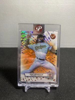 2023 Topps Pristine Tony Gonsolin Orange Refractor #12/25 Dodgers - Image 1 of 2