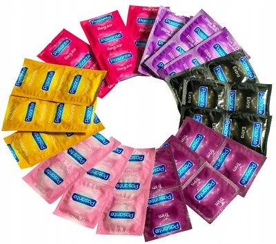PRESERVATIVI PROFILATTICI PASANTE VARI MODELLI QUANTITÀ A SCELTA CONDOM MASCHILI