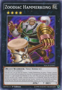 Zoodiac Hammerkong MACR-EN047 Yu-Gi-Oh! TCG Common - Picture 1 of 1
