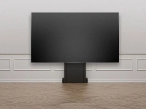 Elektrisch höhenverstellbare TV Wandhalterung Fernbedienung bis 100 Zoll 120 kg - Bild 1 von 11