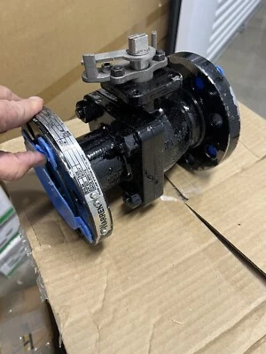 Válvula de bola WARREN 6155-FS-TR 2" 150 RF con brida puerto completo / cuerpo WCB / SS Foto 1 de 4