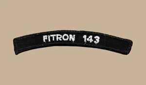 US Navy VF-143 Pukin' Dogs FITRON Fighter Squadron UIM Shoulder Rocker Tab (01) - Bild 1 von 1