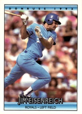 1992 Donruss #297 Jim Eisenreich - Image 1 of 2