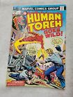HUMAN TORCH Nov # 2 1974 Marvel Comic  book News Stand VG Condition 