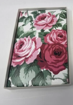 C.R. Gibson Journal Unused Avery First Lady Roses Pattern Bon Marche Vtg - Image 1 of 4