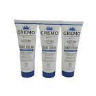 3x Cremo Cooling Shave Cream Refreshing Mint Peppermint Tree Tea Oil 1 oz Each