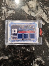 2021-22 Leaf Art of Hockey Paint by Numbers Relics Navy #10/20 Mats Sundin HOF
