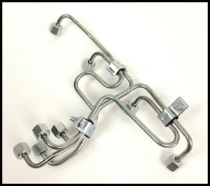 VW MK2 GOLF/JETTA (1.6 D) DIESEL FUEL INJECTOR LINES PIPES Passat B2 - Picture 1 of 2