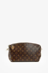 Louis Vuitton Marc Jacobs Brown Monogram Lockit Clutch 2011/12, One Size - Picture 1 of 12