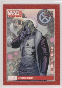 2019-20 Upper Deck Marvel Annual Variant Cover Sabretooth #54 5x5