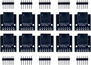 whiteeeen 10pcs RJ11 6P6C Breakout Board with Pin Header - Picture 1 of 6