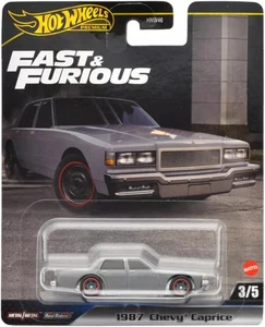 Mini car 164 1987 Chevy Caprice "Hot Wheels Fast and Furious" HRT98-9866] - Picture 1 of 3