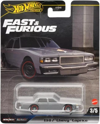 Mini car 164 1987 Chevy Caprice "Hot Wheels Fast and Furious" HRT98-9866] - Image 1 of 3