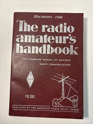1948 ARRL The Radio Amateurs Handbook Communication American Radio Relay League - Image 1 of 4