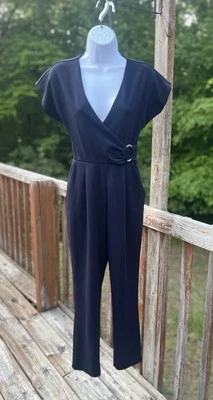 Mono Express azul marino con bolsillos con hebilla K-29 Foto 1 de 4