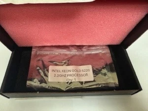 Intel Xeon Gold 5220 Processor, 24.75MB Cache, 2.2 GHz - Afbeelding 1 van 3
