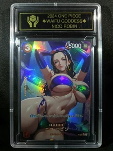 Tarjeta de Diosa Waifu de Una Pieza NICO ROBIN HECHA A MEDIDA Etiqueta Negra - Imagen 1 de 4