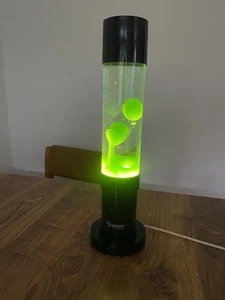 The Original Mathmos Jet Lava Lamp Green Working Beautiful 1990s - Picture 1 of 14