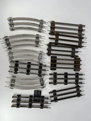 Lionel O Gauge Lot of (12) Short Tubular Track Straight/Curved - Image 1 of 4