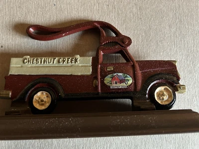 Chestnut Creek Cast Iron Farm Truck Nut Cracker 7.5” Vintage Kitchen Decor - Image 1 of 4