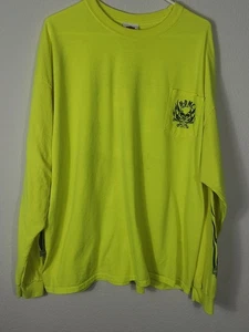 Harley Davidson 2XL Camicia Manica Lunga Doppio Lato Alta Visibilità FourRivers KY - Foto 1 di 9