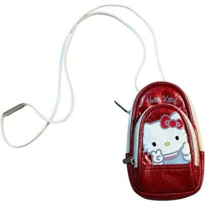 Mini bolsa de viaje vintage Sanrio Hello Kitty 5 en 1 Nintendo DS - ROJA - USADA EN EXCELENTE ESTADO Foto 1 de 4