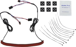 Custom Dynamics CD-FATBOY-R Integrated Taillight with Turn Signals Red - Imagen 1 de 1