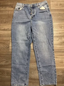 Pacsun Jeans Mujer 30 Tiro Alto Recto - Imagen 1 de 6