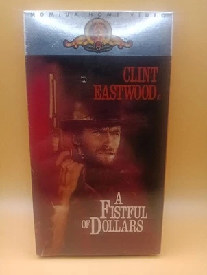 A Fistful of Dollars (VHS,1964/1988) MGM Clint Eastwood New Sealed - Image 1 of 4
