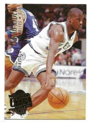 ISAIAH RIDER 1994-95 FLEER ULTRA CARD NM-MT CONDITION - Image 1 of 2