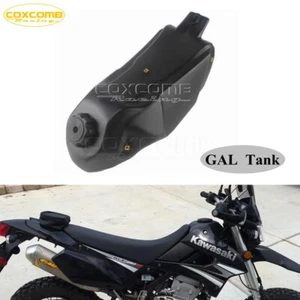 Enduro Black Front Fuel Gas Tank Plastic For Kawasaki KLX250S 2009-2014 KLX250SF - Picture 1 of 10