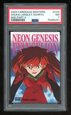 Evangelion Carddass Masters 4 CH02 Asuka Sohryu CH2 Japanese PSA 7 79985251 - Image 1 of 2